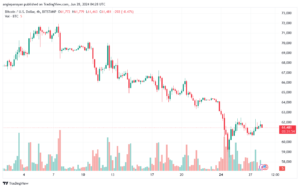 تحليل البتكوين دولار BTCUSD-28-6-2024