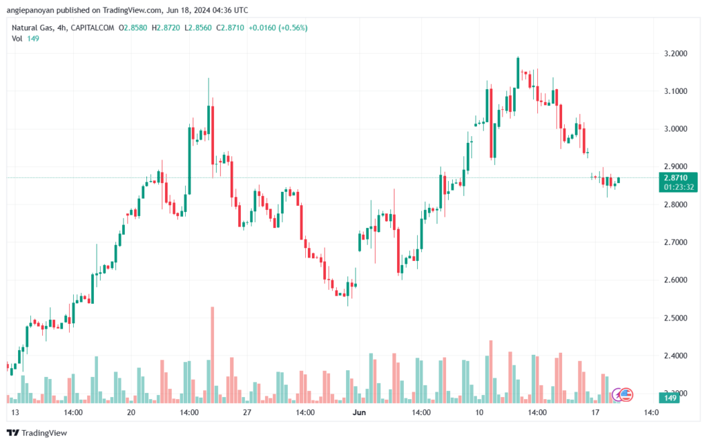تحليل الغاز الطبيعي 18-6-2024 NATURAL GAS
