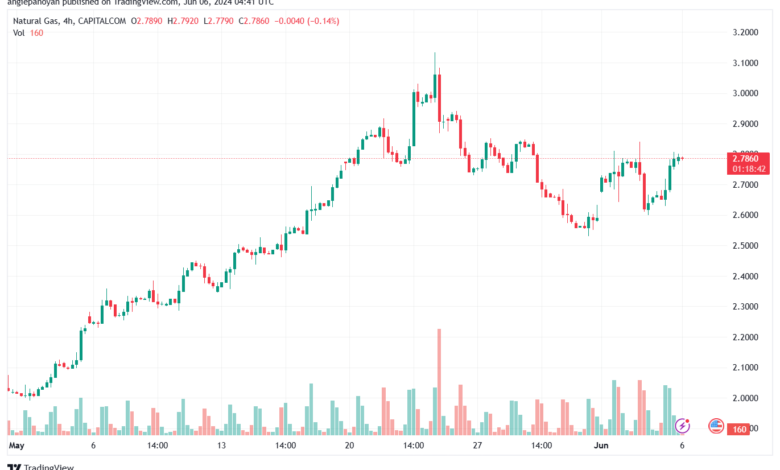 تحليل الغاز الطبيعي 6-6-2024 NATURAL GAS