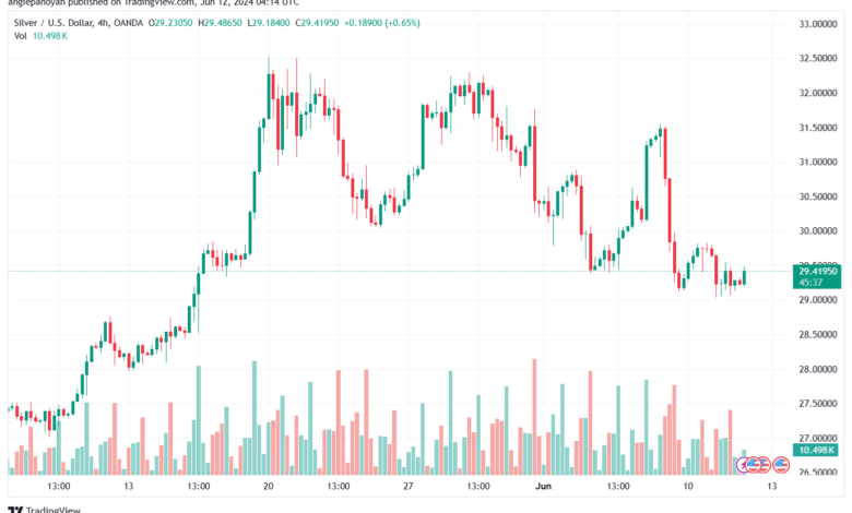 تحليل الفضة 12-6-2024 SILVER XAGUSD