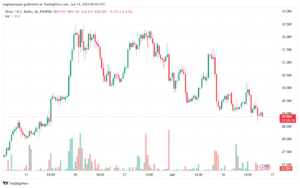 تحليل الفضة 14-6-2024 SILVER XAGUSD