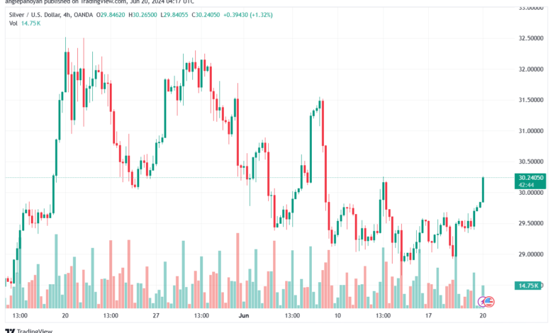 تحليل الفضة 20-6-2024 SILVER XAGUSD