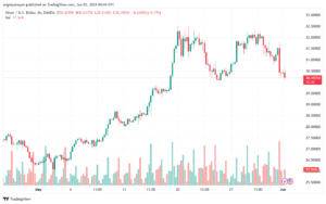 تحليل الفضة 3-6-2024 SILVER XAGUSD