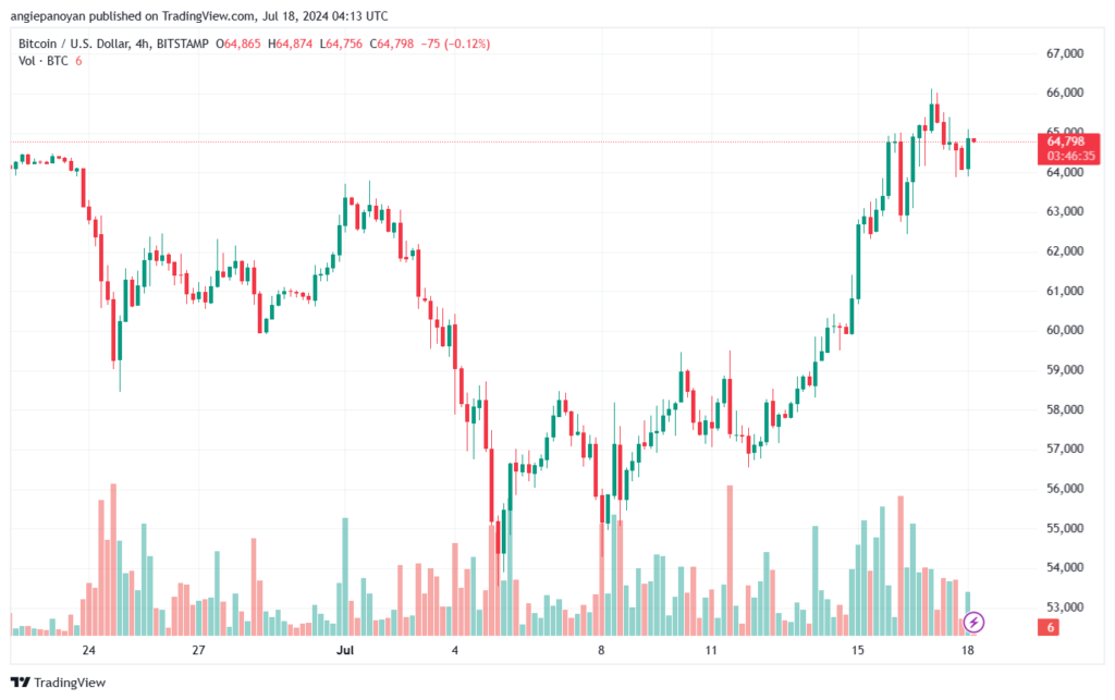 تحليل البتكوين دولار BTCUSD-18-7-2024