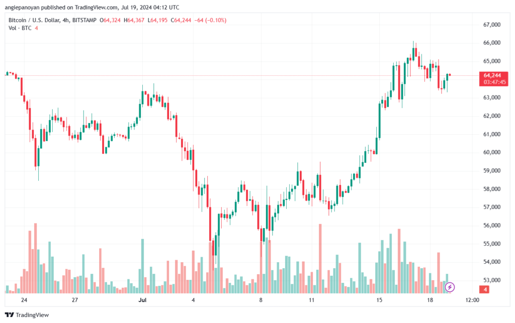 تحليل البتكوين دولار BTCUSD-19-7-2024