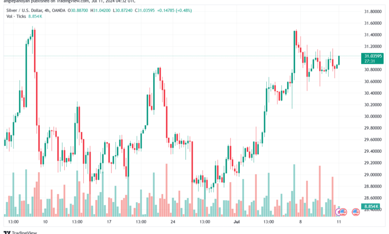 تحليل الفضة 11-7-2024 SILVER XAGUSD