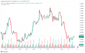 تحليل الفضة 24-7-2024 SILVER XAGUSD