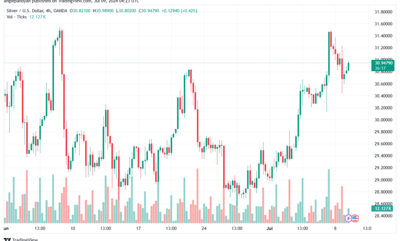 تحليل الفضة 9-7-2024 SILVER XAGUSD