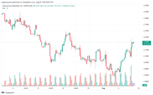 تحليل الغاز الطبيعي 9-8-2024 NATURAL GAS