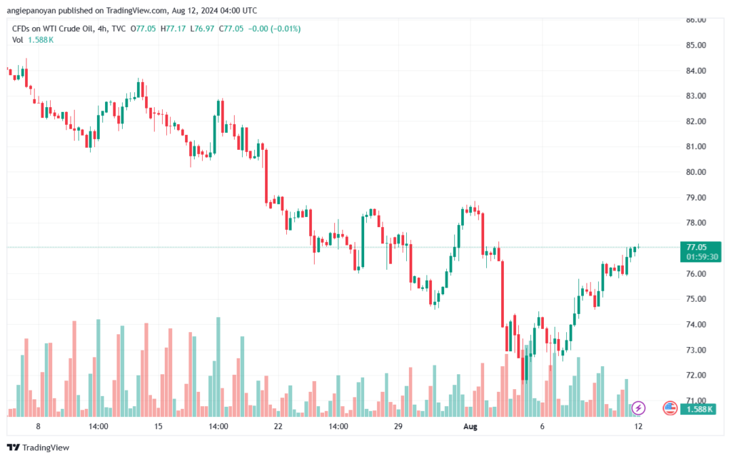 تحليل النفط CRUDE OIL -12-8-2024