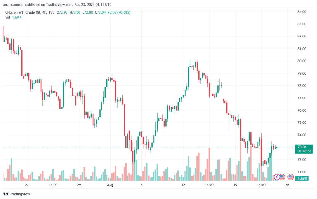 تحليل النفط CRUDE OIL -23-8-2024