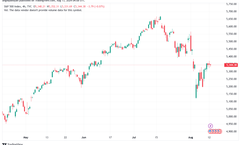 تحليل ستاندرد آند بورز 13-8-2024 S&P 500