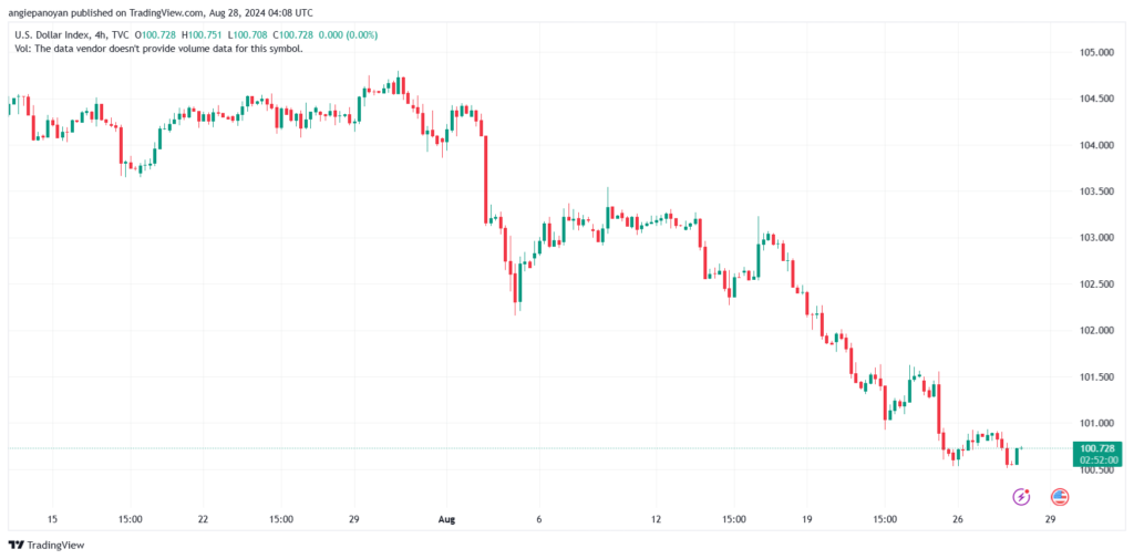 تحليل مؤشر الدولار الامريكي- Dollar Index (DXY)-2882024