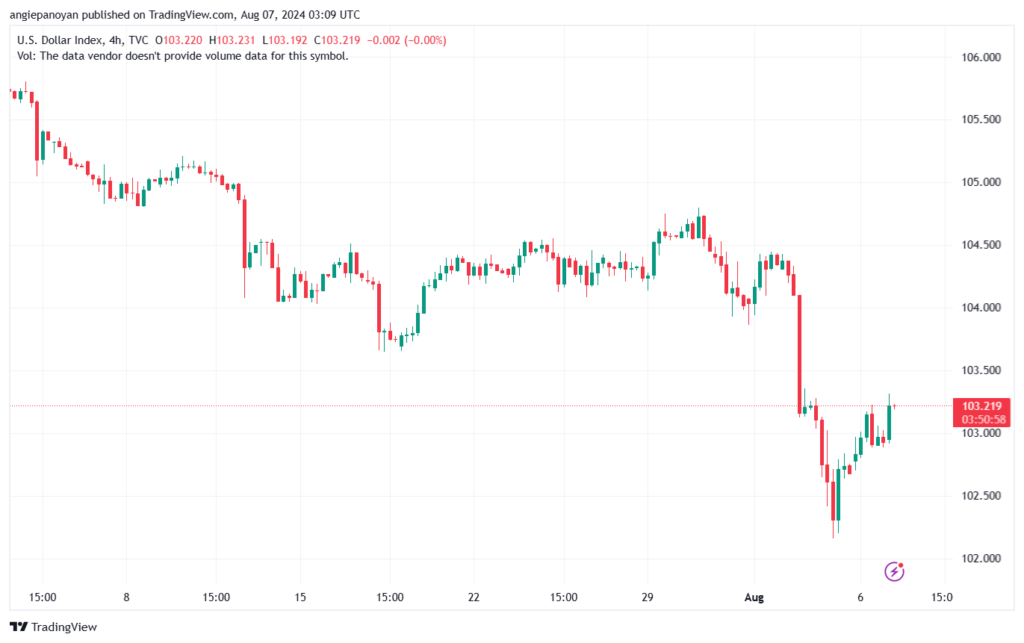 تحليل مؤشر الدولار الامريكي- Dollar Index (DXY)-782024