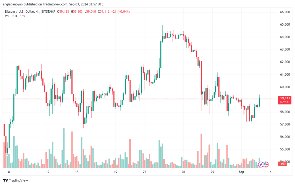 تحليل البتكوين دولار BTCUSD-3-9-2024