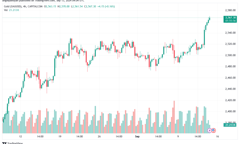 تحليل الذهب-XAUUSD-13-9-2024