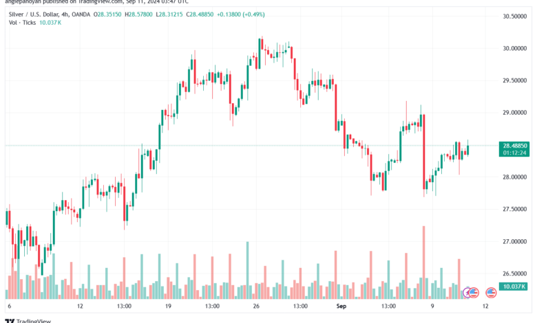 تحليل الفضة 11-9-2024 SILVER XAGUSD