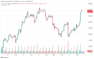 تحليل الفضة 13-9-2024 SILVER XAGUSD