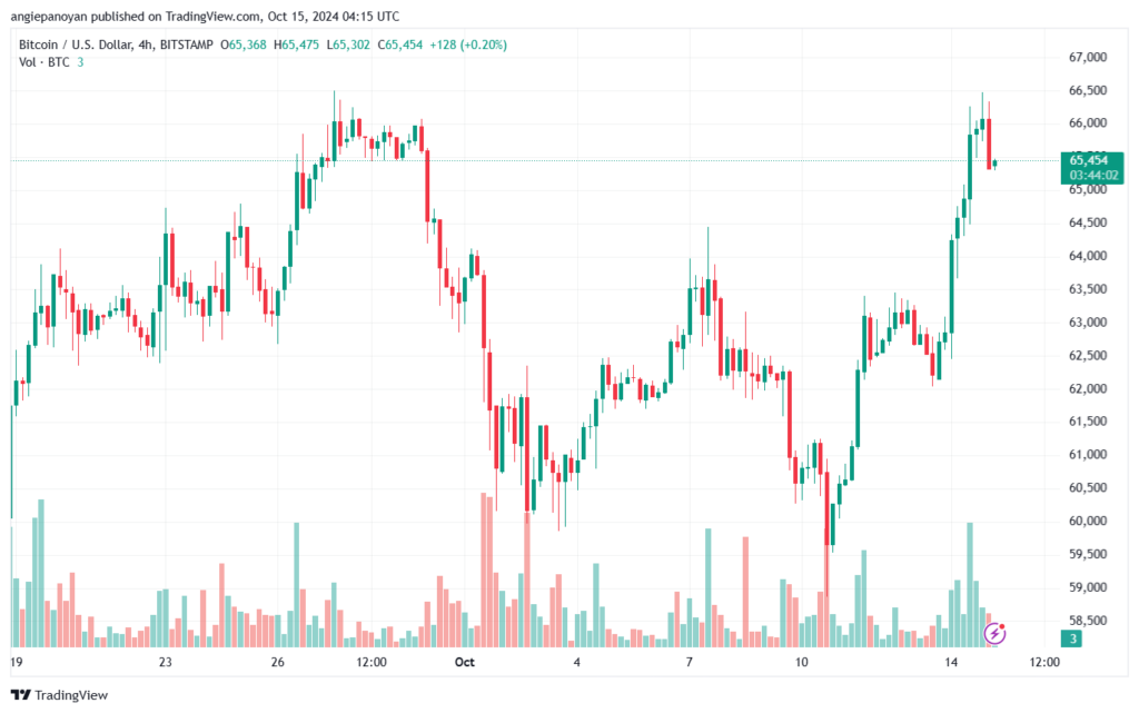 تحليل البتكوين دولار BTCUSD-15-10-2024