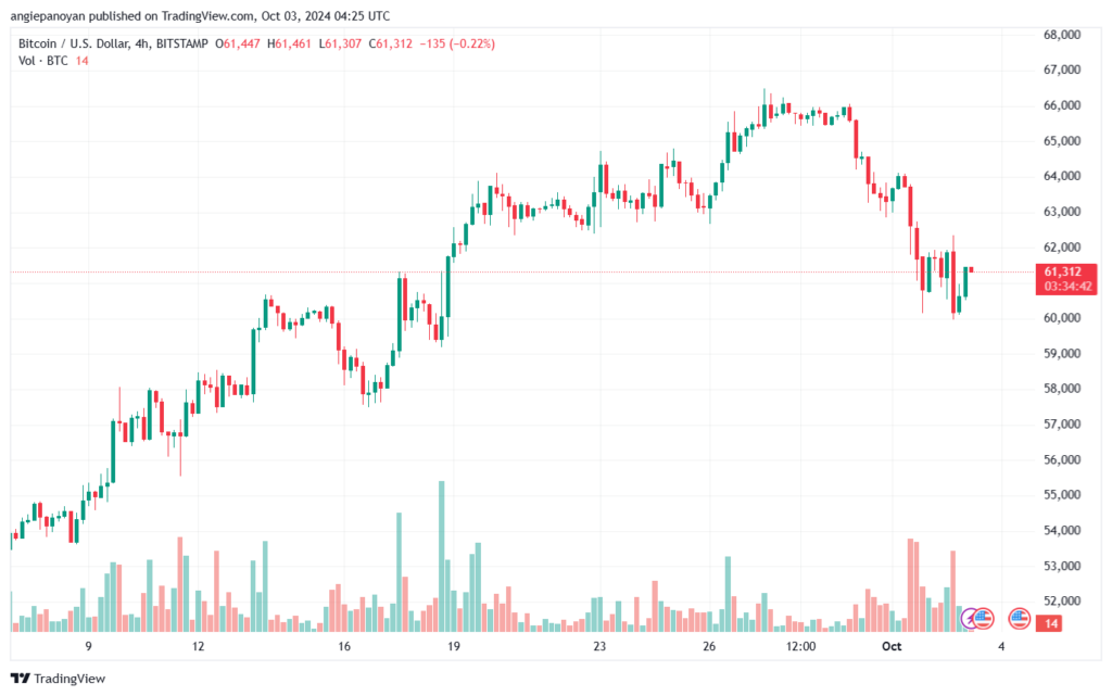تحليل البتكوين دولار BTCUSD-3-10-2024
