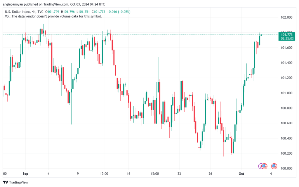 تحليل مؤشر الدولار الامريكي- Dollar Index (DXY)-3102024