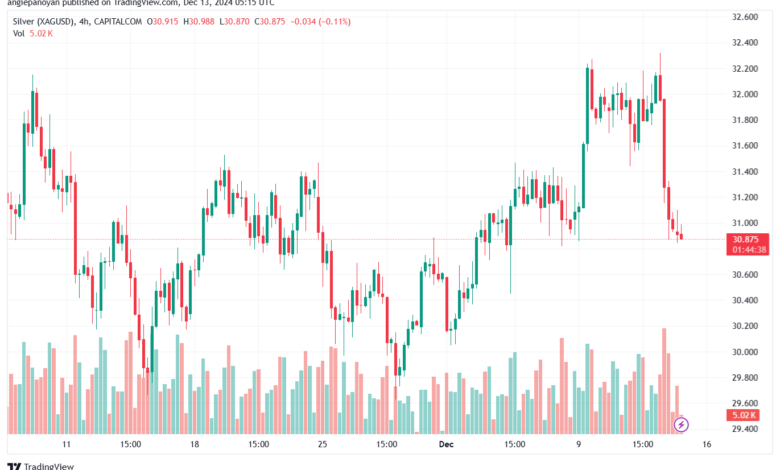 تحليل الفضة 13-12-2024 SILVER XAGUSD