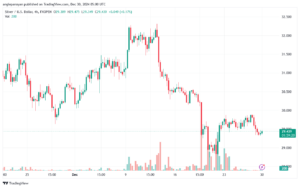 تحليل الفضة 30-12-2024 SILVER XAGUSD
