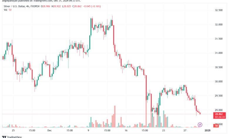 تحليل الفضة 31-12-2024 SILVER XAGUSD