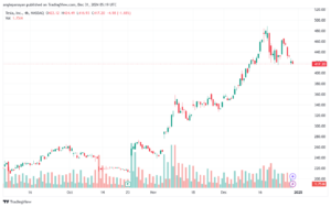 تحليل سهم تسلا الفني TSLA-31-12-2024