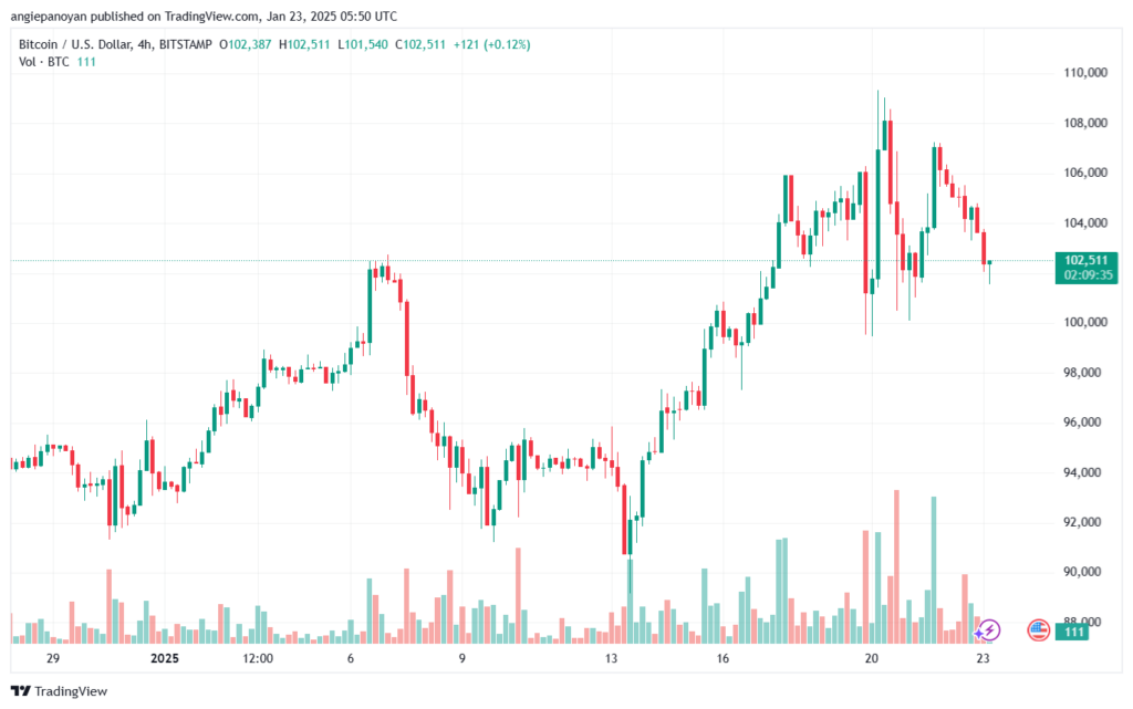 تحليل البتكوين دولار BTCUSD-23-1-2025