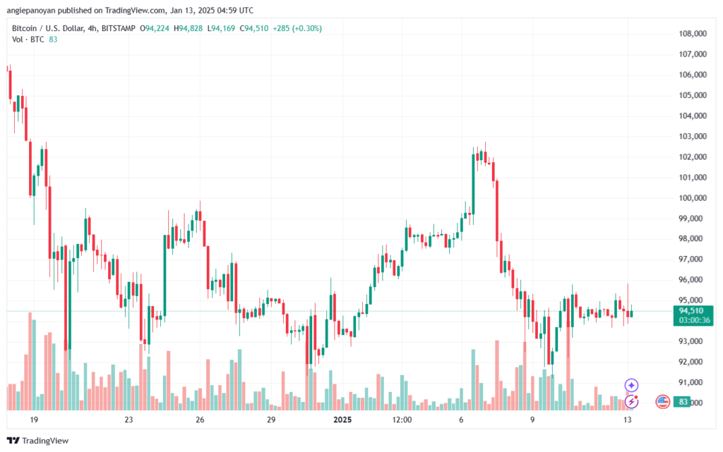 تحليل البتكوين دولار BTCUSD-13-1-2025