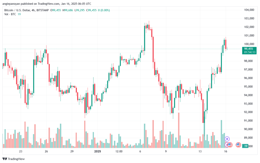 تحليل البتكوين دولار BTCUSD-16-1-2025