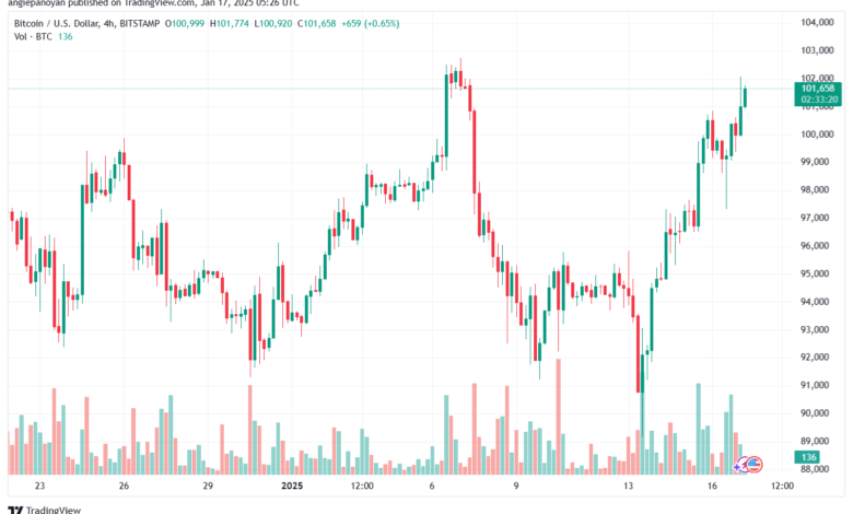تحليل البتكوين دولار BTCUSD-17-1-2025