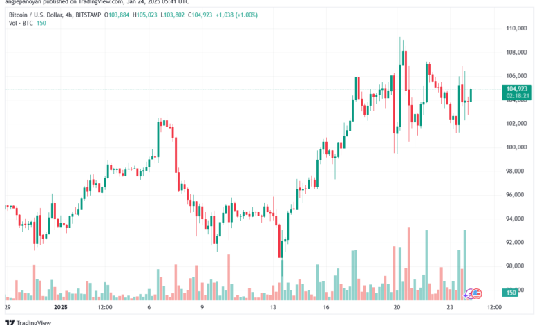 تحليل البتكوين دولار BTCUSD-24-1-2025