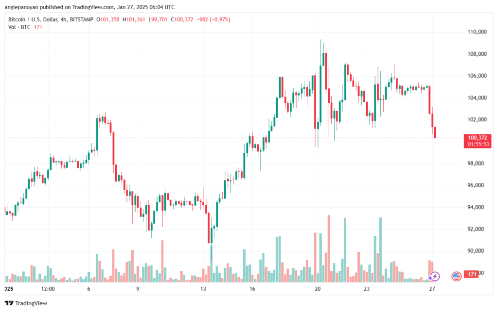 تحليل البتكوين دولار BTCUSD-27-1-2025