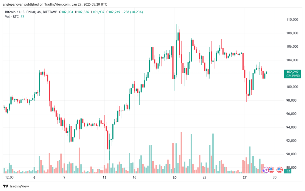 تحليل البتكوين دولار BTCUSD-29-1-2025