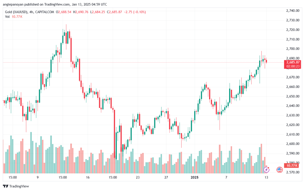 تحليل الذهب-XAUUSD-13-1-2025