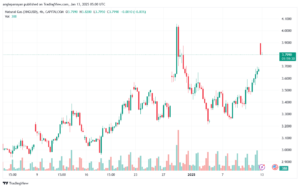 تحليل الغاز الطبيعي NATURAL GAS 13-1-2025