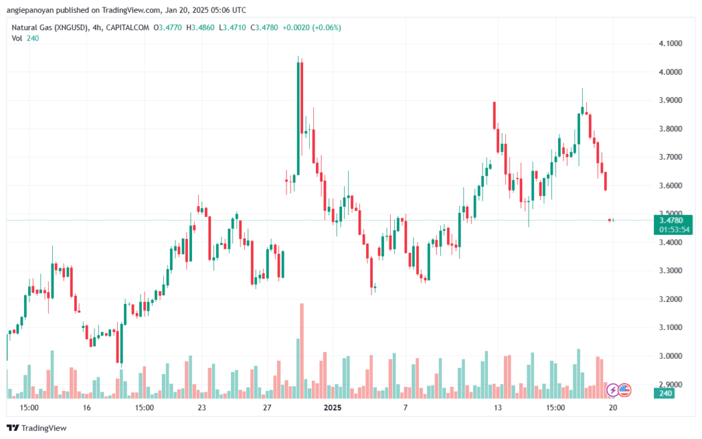 تحليل الغاز الطبيعي NATURAL GAS 20-1-2025