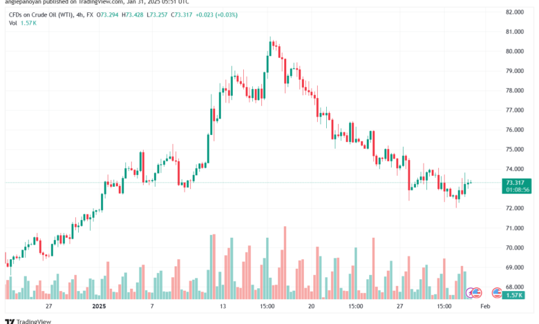 تحليل النفط CRUDE OIL -31-1-2025