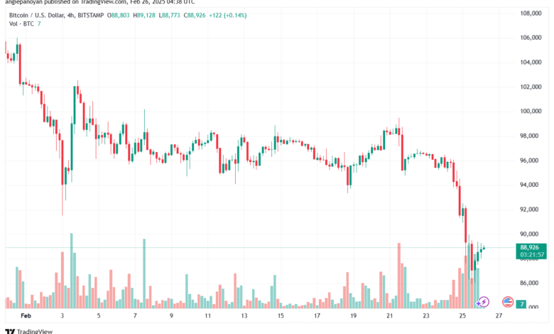 تحليل البتكوين دولار BTCUSD-26-2-2025