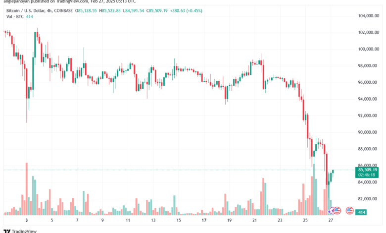 تحليل البتكوين دولار BTCUSD-27-2-2025