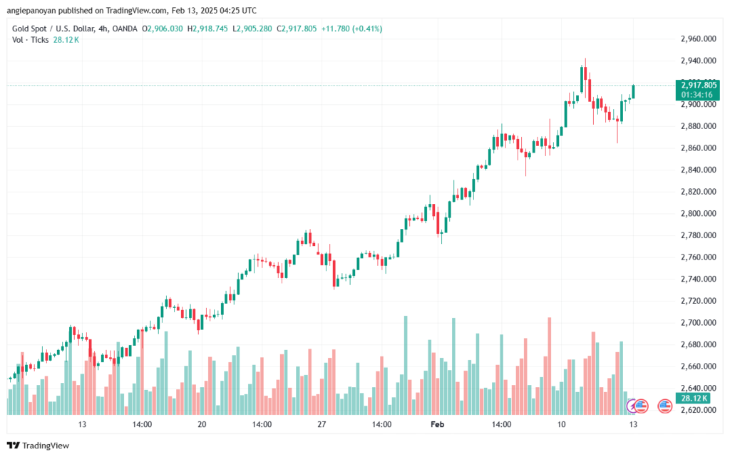 تحليل الذهب-XAUUSD-13-2-2025