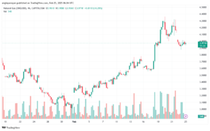 تحليل الغاز الطبيعي NATURAL GAS 25-2-2025