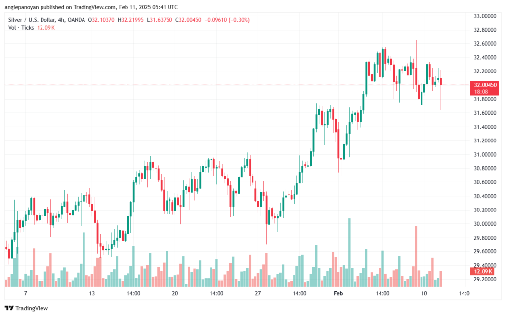 تحليل الفضة 11-2-2025 SILVER XAGUSD
