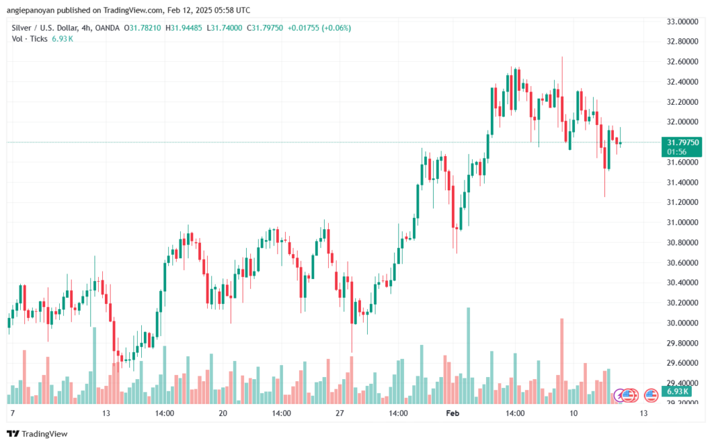تحليل الفضة 12-2-2025 SILVER XAGUSD
