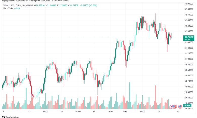 تحليل الفضة 12-2-2025 SILVER XAGUSD