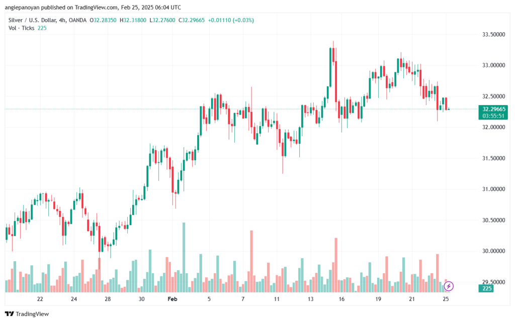 تحليل الفضة 25-2-2025 SILVER XAGUSD
