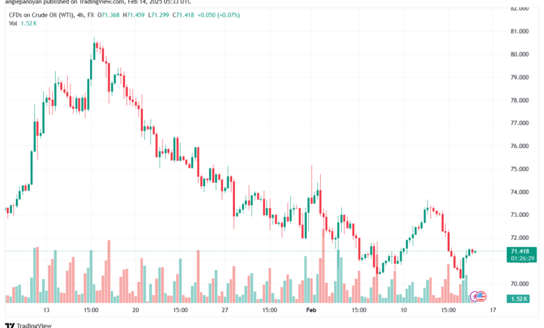تحليل النفط CRUDE OIL -14-2-2025