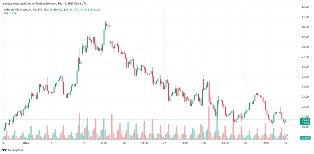 تحليل النفط CRUDE OIL -17-2-2025